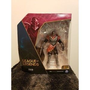 League of Legends The Champion Collection Zed 6" Action Figure 1st Edition New